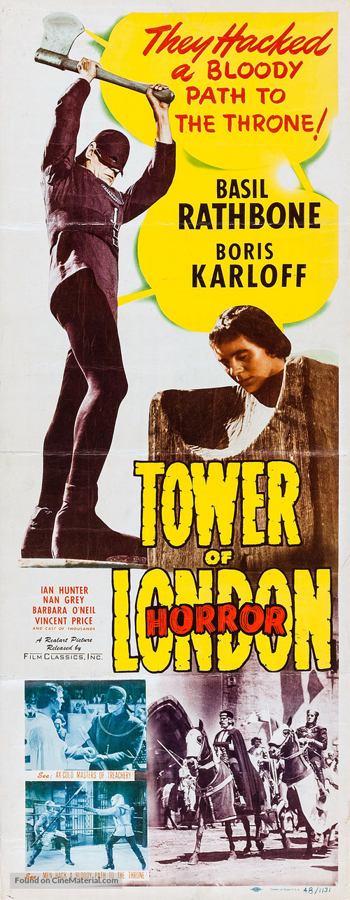 Tower of London - Movie Poster