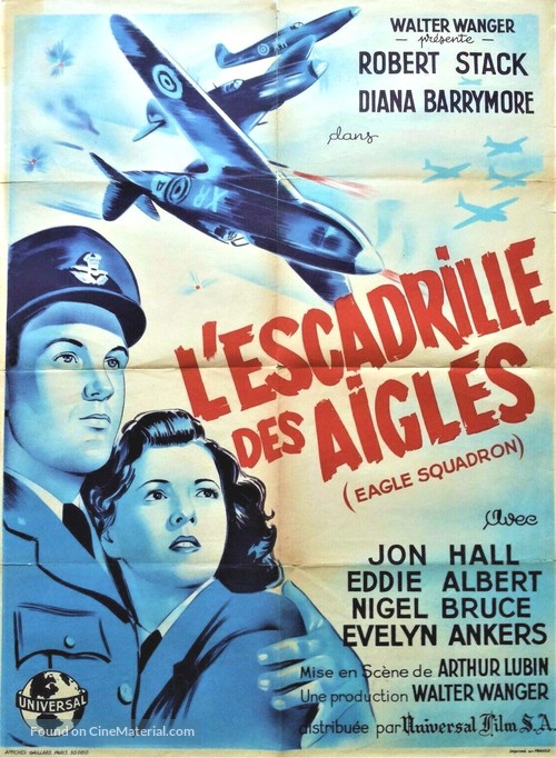 Eagle Squadron - French Movie Poster