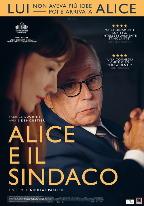 Alice et le maire - Italian Movie Poster