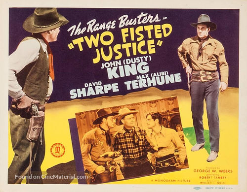 Two Fisted Justice - Movie Poster