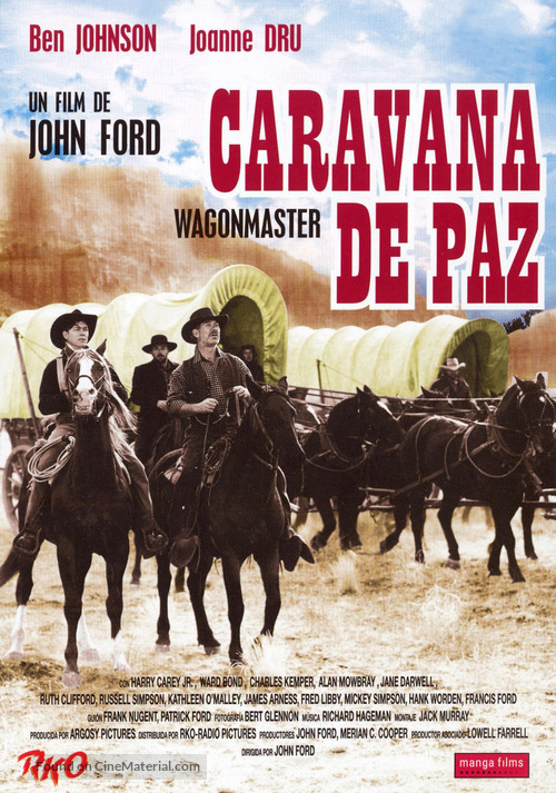 Wagon Master - Spanish Movie Cover