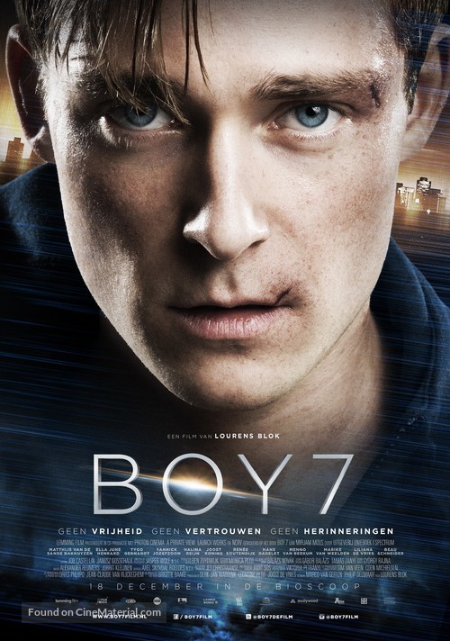 Boy 7 - Dutch Movie Poster