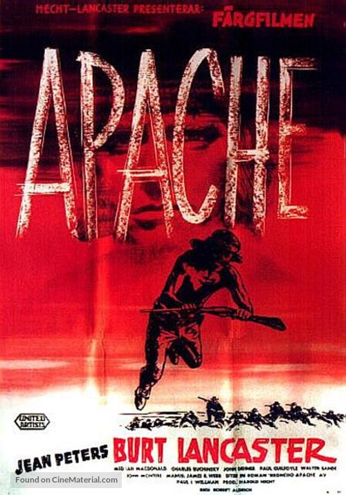 Apache - Swedish Movie Poster