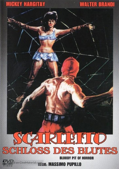 Il boia scarlatto - German DVD movie cover