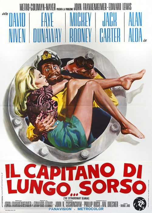 The Extraordinary Seaman - Italian Movie Poster