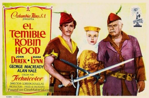 Rogues of Sherwood Forest - Spanish Movie Poster