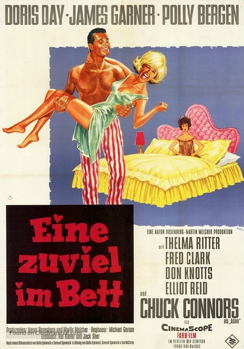 Move Over, Darling - German Movie Poster