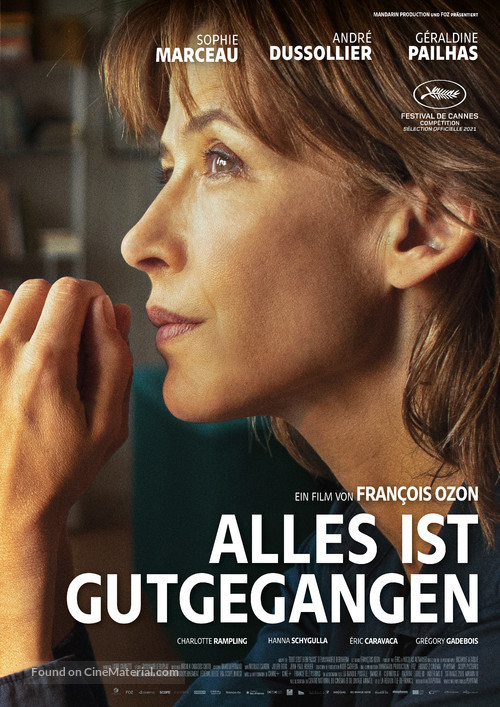 Tout s&#039;est bien pass&eacute; - German Movie Poster