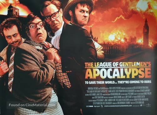 The League of Gentlemen&#039;s Apocalypse - British Movie Poster