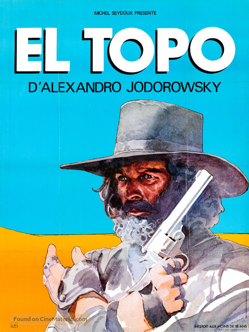 El topo - French Movie Poster