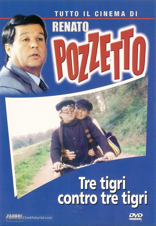 Tre tigri contro tre tigri - Italian DVD movie cover