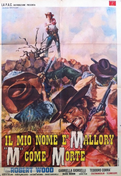 Il mio nome &egrave; Mallory... M come morte - Italian Movie Poster