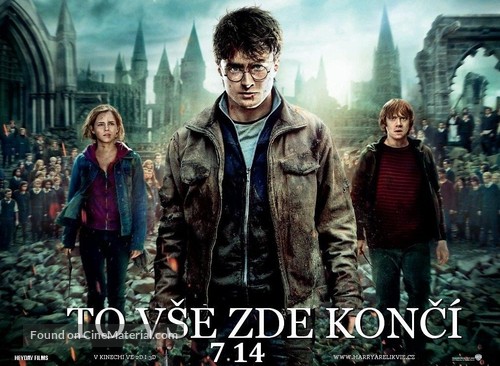 Harry Potter and the Deathly Hallows - Part 2 - Czech Movie Poster