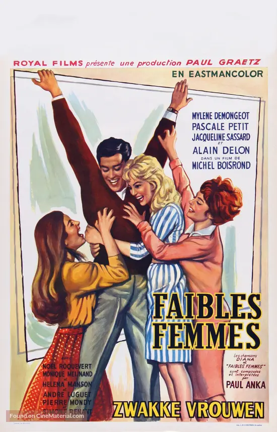 Faibles femmes - Belgian Movie Poster