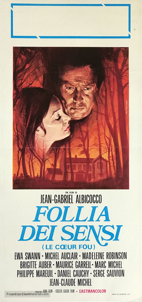 Le coeur fou - Italian Movie Poster