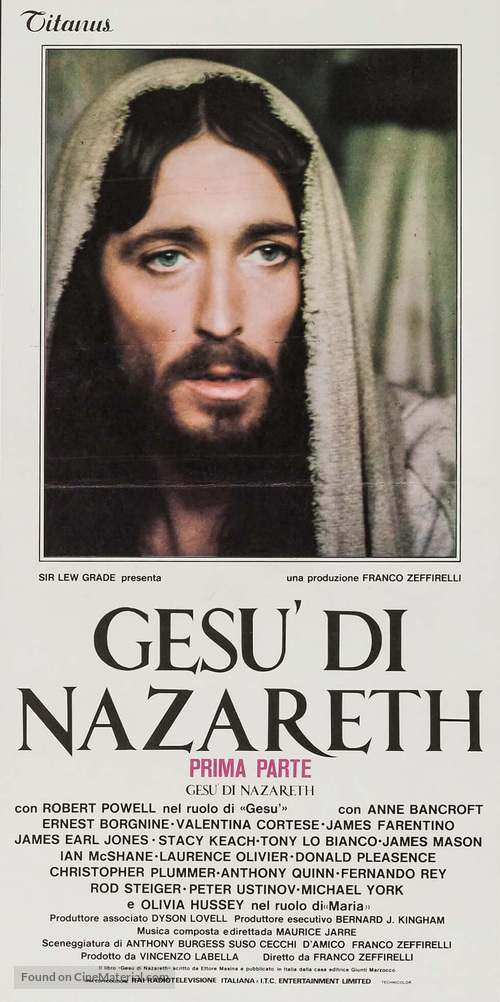&quot;Jesus of Nazareth&quot; - Italian Movie Poster