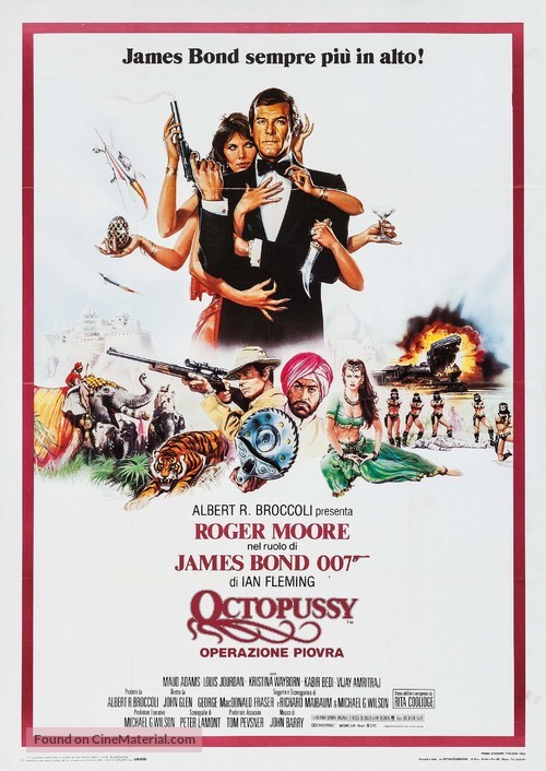 Octopussy - Italian Movie Poster