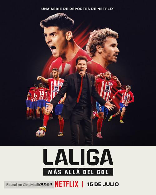 &quot;LaLiga: M&aacute;s all&aacute; del gol&quot; - Spanish Movie Poster