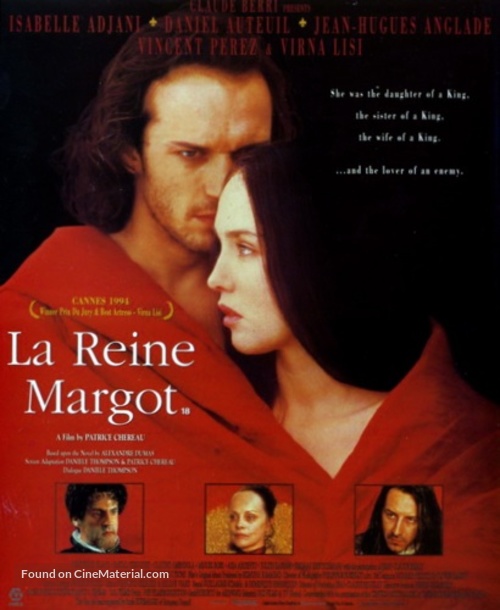 La reine Margot - Movie Poster