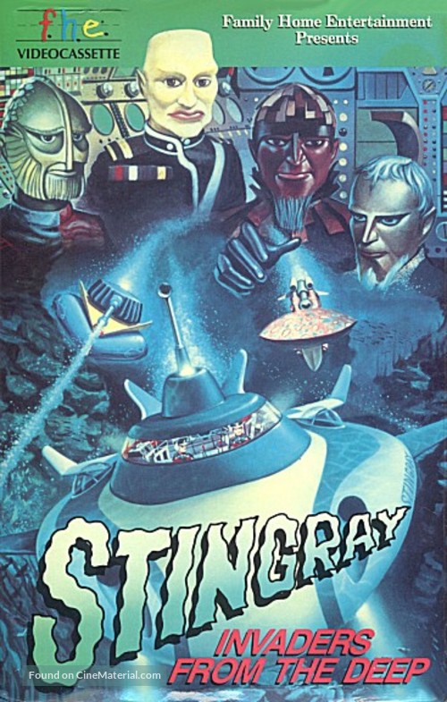 Invaders from the Deep - VHS movie cover