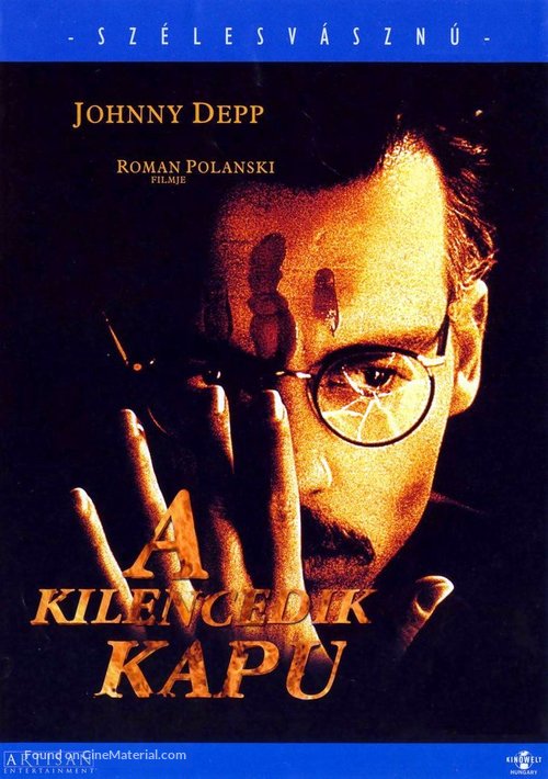 The Ninth Gate - Hungarian Movie Cover