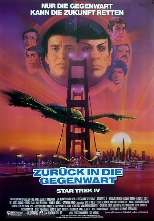 Star Trek: The Voyage Home - German Movie Poster