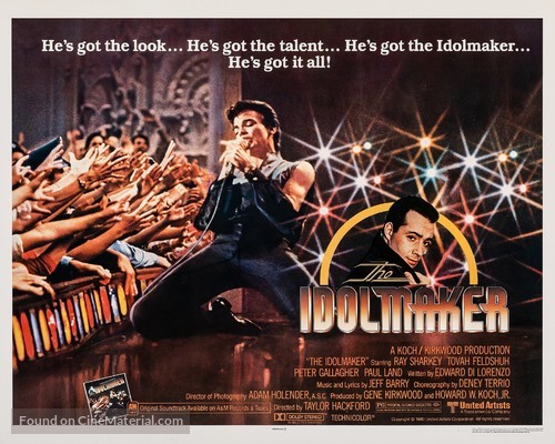 The Idolmaker - Movie Poster