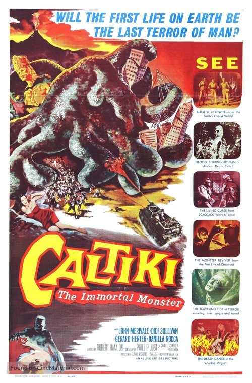 Caltiki - il mostro immortale - Movie Poster