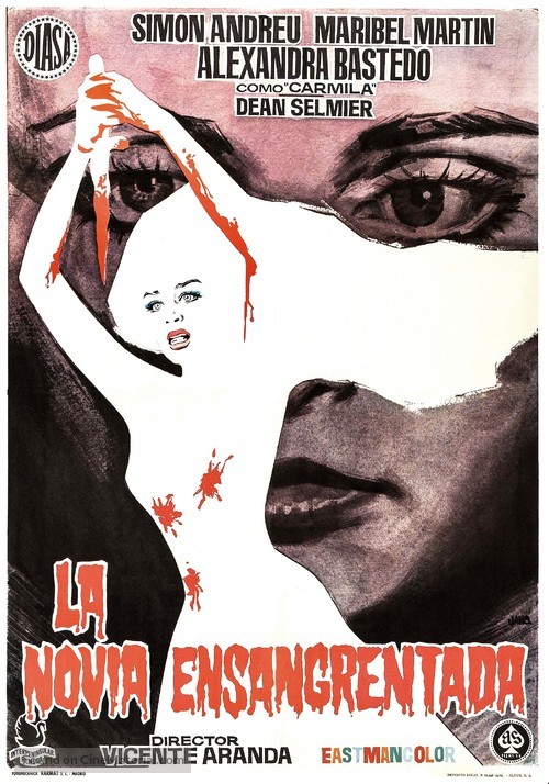La novia ensangrentada - Spanish Movie Poster