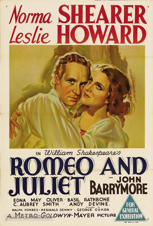 Romeo and Juliet - Australian Movie Poster