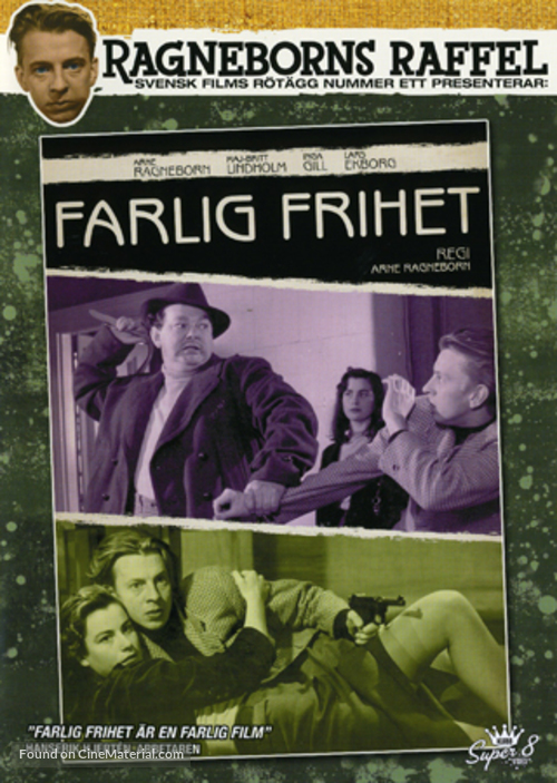 Farlig frihet - Swedish Movie Cover