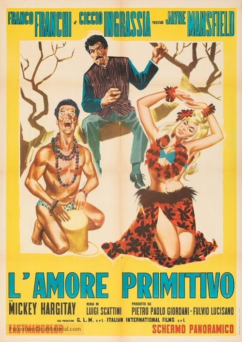 L&#039;amore primitivo - Italian Movie Poster