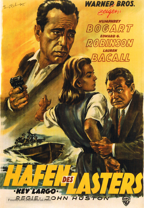 Key Largo - German Movie Poster