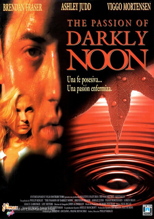 The Passion of Darkly Noon - Spanish Movie Poster