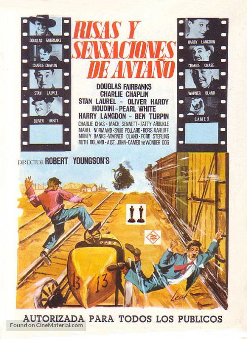 Days of Thrills and Laughter - Spanish Movie Poster