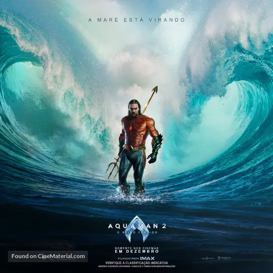 Aquaman and the Lost Kingdom - Brazilian Movie Poster