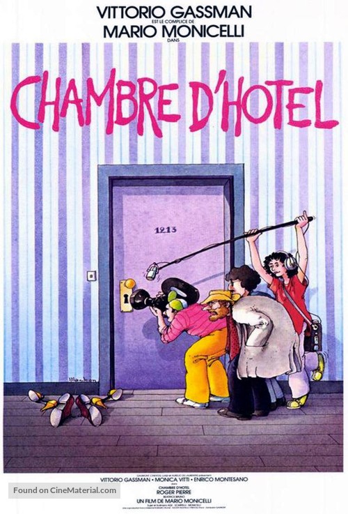 Camera d&#039;albergo - French Movie Poster