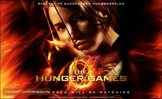 The Hunger Games - Swedish Movie Poster