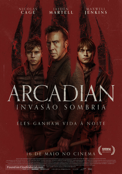 Arcadian - Portuguese Movie Poster