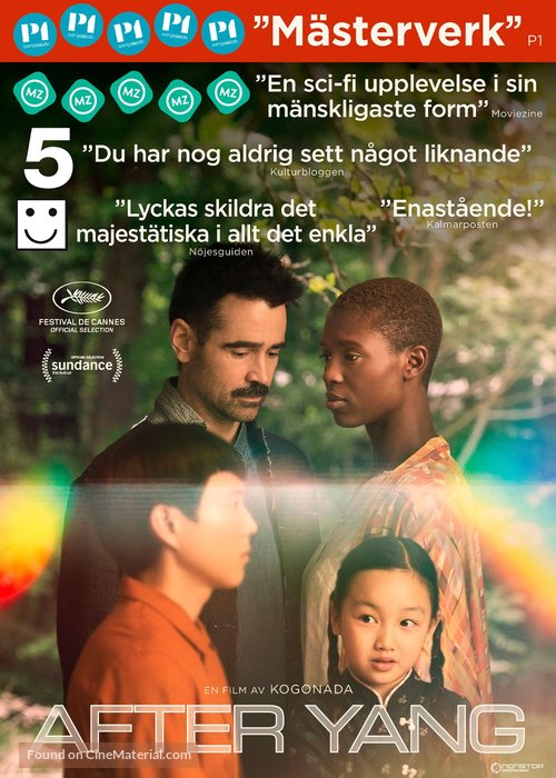 After Yang - Swedish DVD movie cover