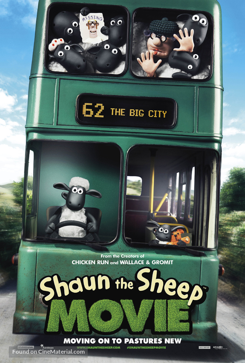 Shaun the Sheep - British Movie Poster