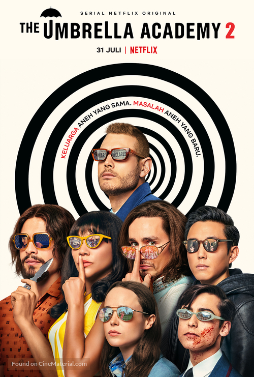 &quot;The Umbrella Academy&quot; - Indonesian Movie Poster