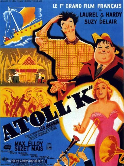 Atoll K - French Movie Poster