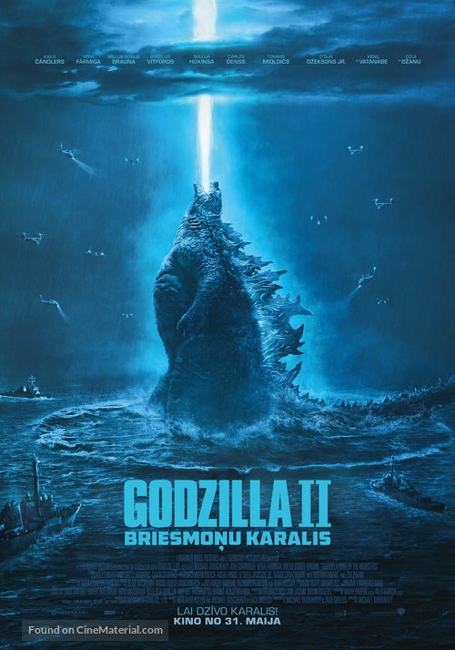 Godzilla: King of the Monsters - Latvian Movie Poster