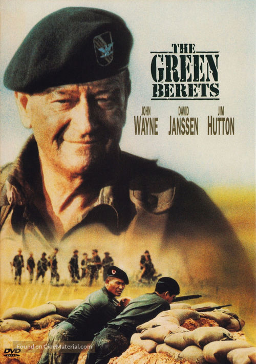 The Green Berets - DVD movie cover