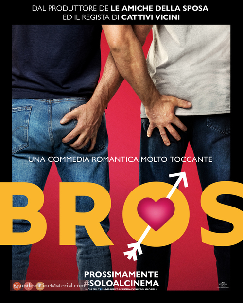 Bros - Italian Movie Poster