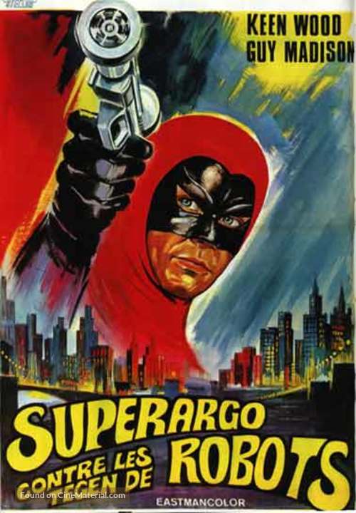 L&#039;invincibile Superman - Belgian Movie Poster