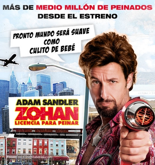 You Don&#039;t Mess with the Zohan - Spanish poster