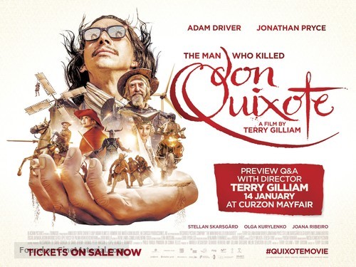 The Man Who Killed Don Quixote - British Movie Poster