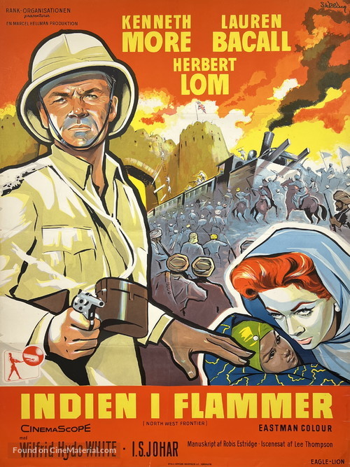 North West Frontier - Danish Movie Poster